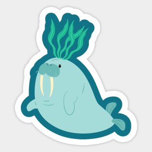 Cute Walrus Sticker